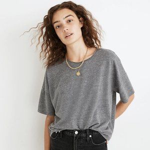 Madewell Marled Sweatshirt Tee